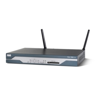 Cisco - 1803 Integrated Services Router - 1 x 10/100Base-TX WAN, 8 x 10/100Base-TX LAN, 1 x ISDN BRI (S/T), 1
