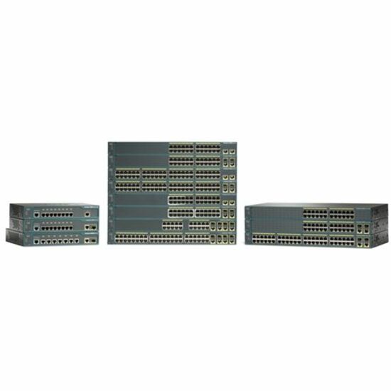 Cisco Catalyst 2960-48TC-S Ethernet Switch - 2 x SFP - 48 x 10/100Base-TX, 2 x 10/100/1000Base-T