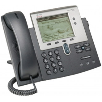 Cisco 7942G Unified IP Phone - 2 x RJ-45 10/100Base-TX , 1 x - Wall-mountable