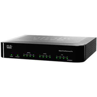 Cisco SPA8800 VoIP Gateway - 1 x 10/100Base-TX WAN, 4 x FXS , 4 x FXO