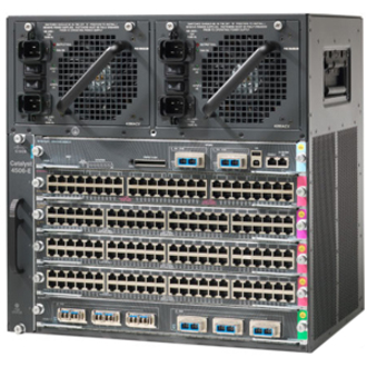 Cisco Catalyst 4506-E Switch Chassis - 5 x Line Card, 1 x Supervisor Engine