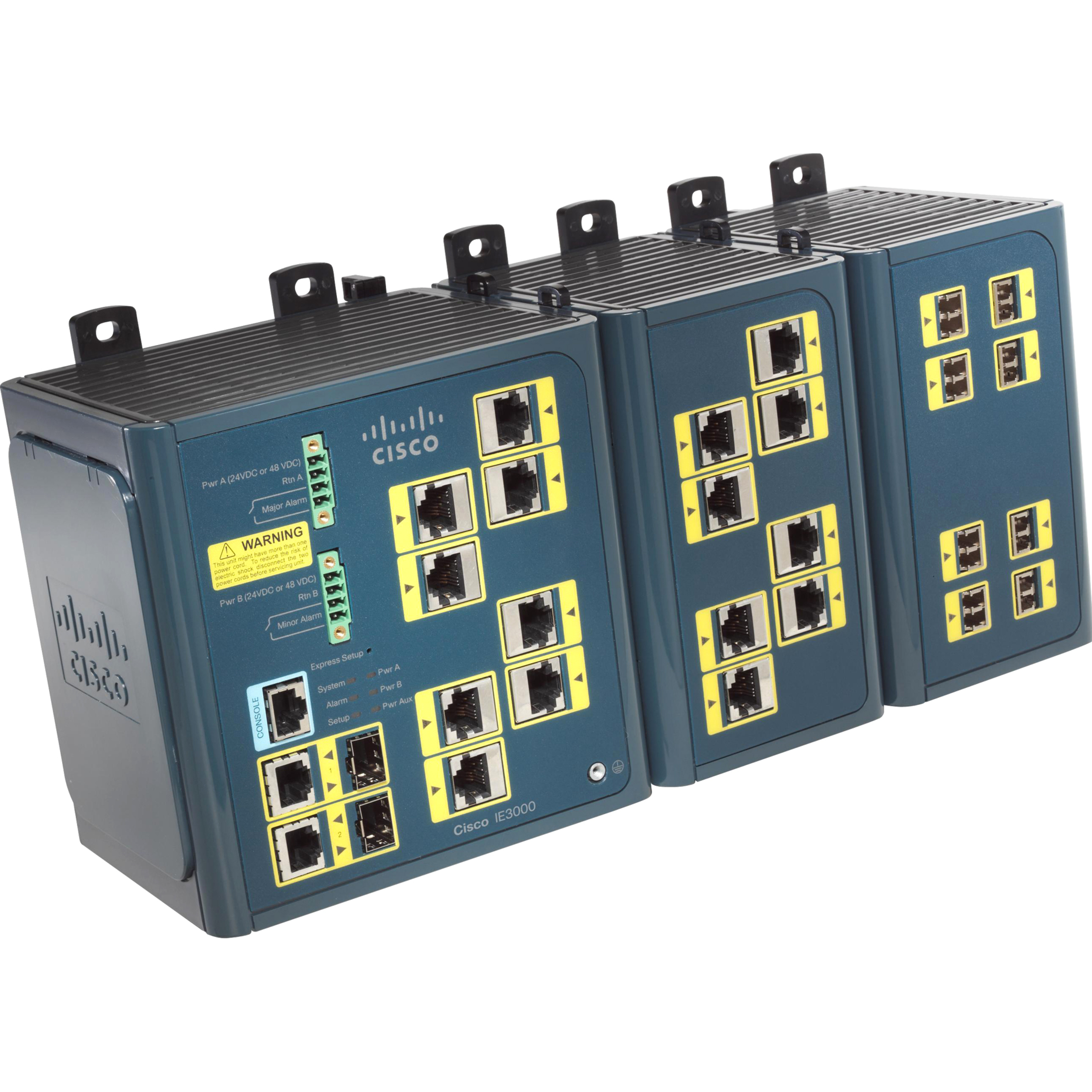 Cisco IE-3000-8TC-E Layer 3 Switch - 1 x CompactFlash (CF) Card, 2 x SFP (mini-GBIC) - 2 x 10/100/1000Base-T, 8 x 10/100Base-TX