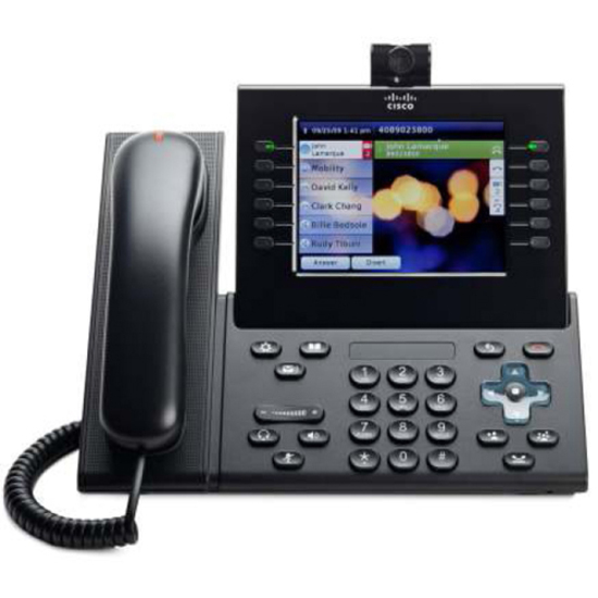 Cisco Unified 9951 IP Phone - Corded - Corded - Wall Mountable - Charcoal - 5 x Total Line - VoIP - 5" LCD - Unified Communications Manager - 2 x Network (RJ-45) - PoE Ports