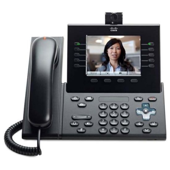 Cisco 9951 IP Phone - Corded/Cordless - Corded - Bluetooth - Charcoal Gray - VoIP - 5" LCD - PoE Ports