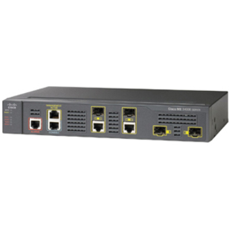 Cisco ME-3400G-2CS-A Ethernet Access Switch - 2 Ports - Manageable - Gigabit Ethernet - 10/100/1000Base-T - 3 Layer Supported - 4 SFP Slots - 1U - Rack-mountable