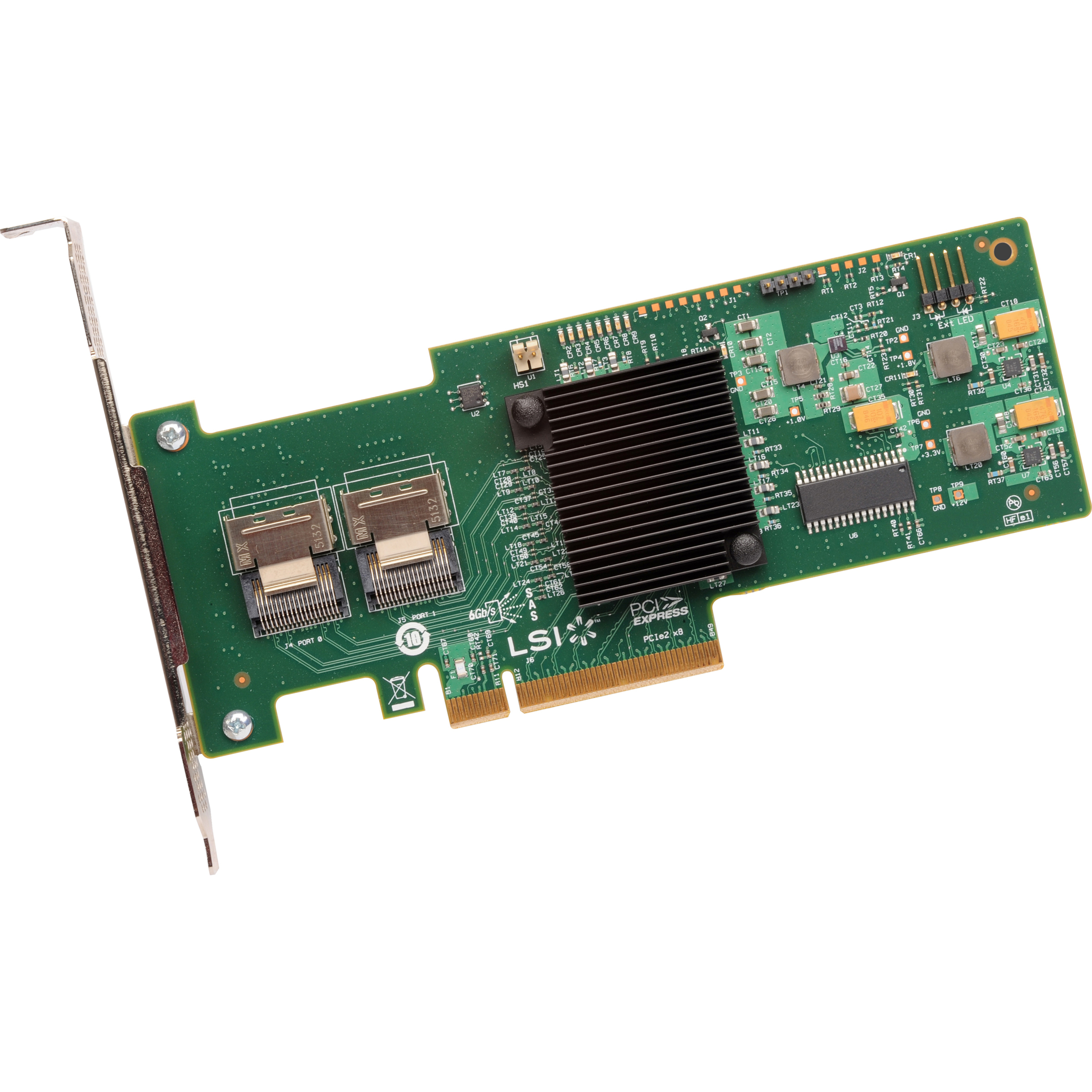 Cisco MegaRAID SAS 9240-8i - Serial ATA/600 - PCI Express 2.0 x8 - Low-profile - Plug-in Card - RAID Supported - 0, 1, 5, 10, 50, JBOD RAID Level - 2 x SFF-8087 - 2 Total SAS Port(s) - 2 SAS Port(s) I