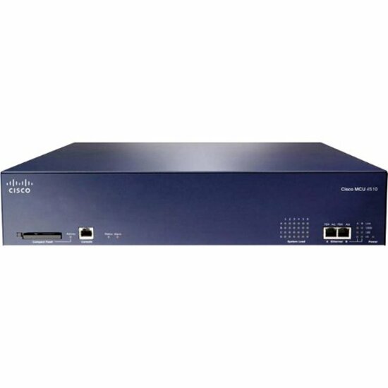 Cisco TelePresence MCU 4505 - 1920 x 1080 Video - Multipoint - Network (RJ-45) - ISDN - Gigabit Ethernet