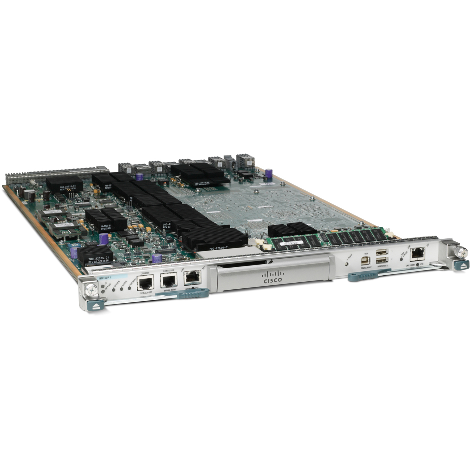 Cisco Supervisor Module - 1 x RJ-45 10/100/1000Base-T Management, 1 x RJ-45 Management, 1 x RJ-45 Management, 1 x RJ-45 10/100/1000Base-T Management, 3 x USB - 1 x Expansion Slots