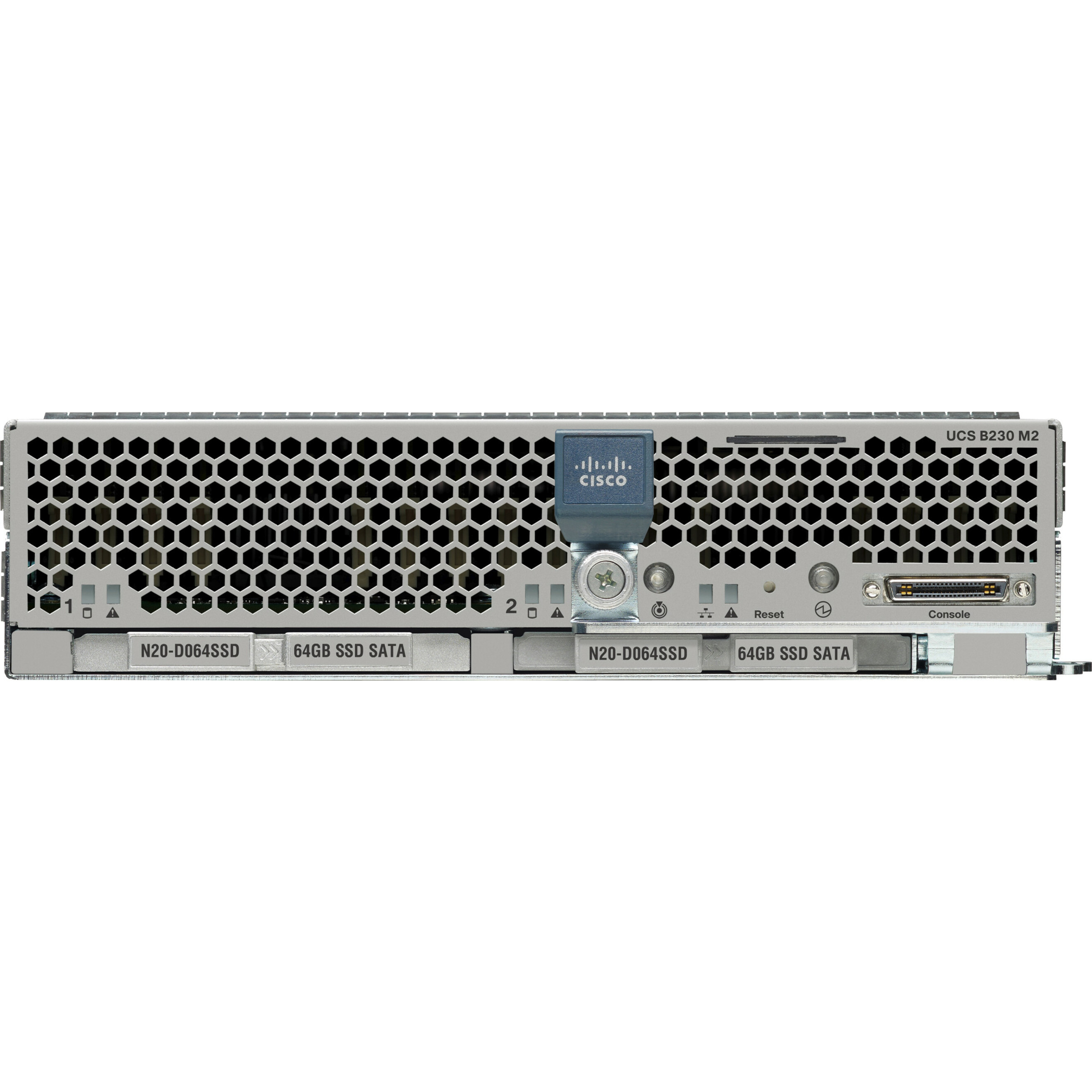 Cisco B230 M2 Barebone System - Blade - Socket LGA-1567 - 2 x Processor Support - 512 GB DDR3 SDRAM Maximum RAM Support - 32 Total Memory Slots - Serial Attached SCSI (SAS) RAID Supported Controller -