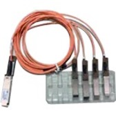 Cisco Network Splitter Cable Adapter - 16.40 ft Network Cable for Network Device - First End: 1 x QSFP+ Network - Second End: 4 x SFP+ Network - Splitter Cable