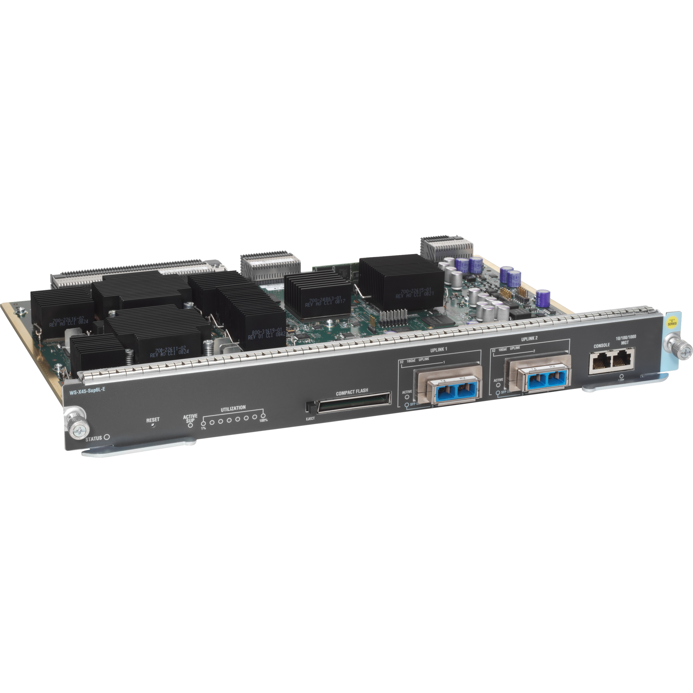 Cisco 6L-E Supervisor Engine - 1 x RJ-45 Management, 1 x RJ-45 10/100/1000Base-T Management - 3 x Expansion Slots