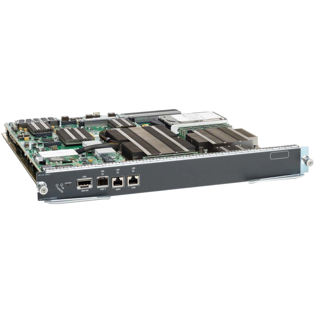 Cisco Network Analysis Module - 1 x RJ-45 10/100/1000Base-T Management, 1 x RJ-45 10/100/1000Base-T Network, 1 x Mini-SAS - 1 x Expansion Slots
