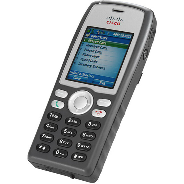 Cisco Unified 7925G IP Phone - 1 x Total Line - VoIP - 2" - IEEE 802.11a/b/g - Unified Communications Manager