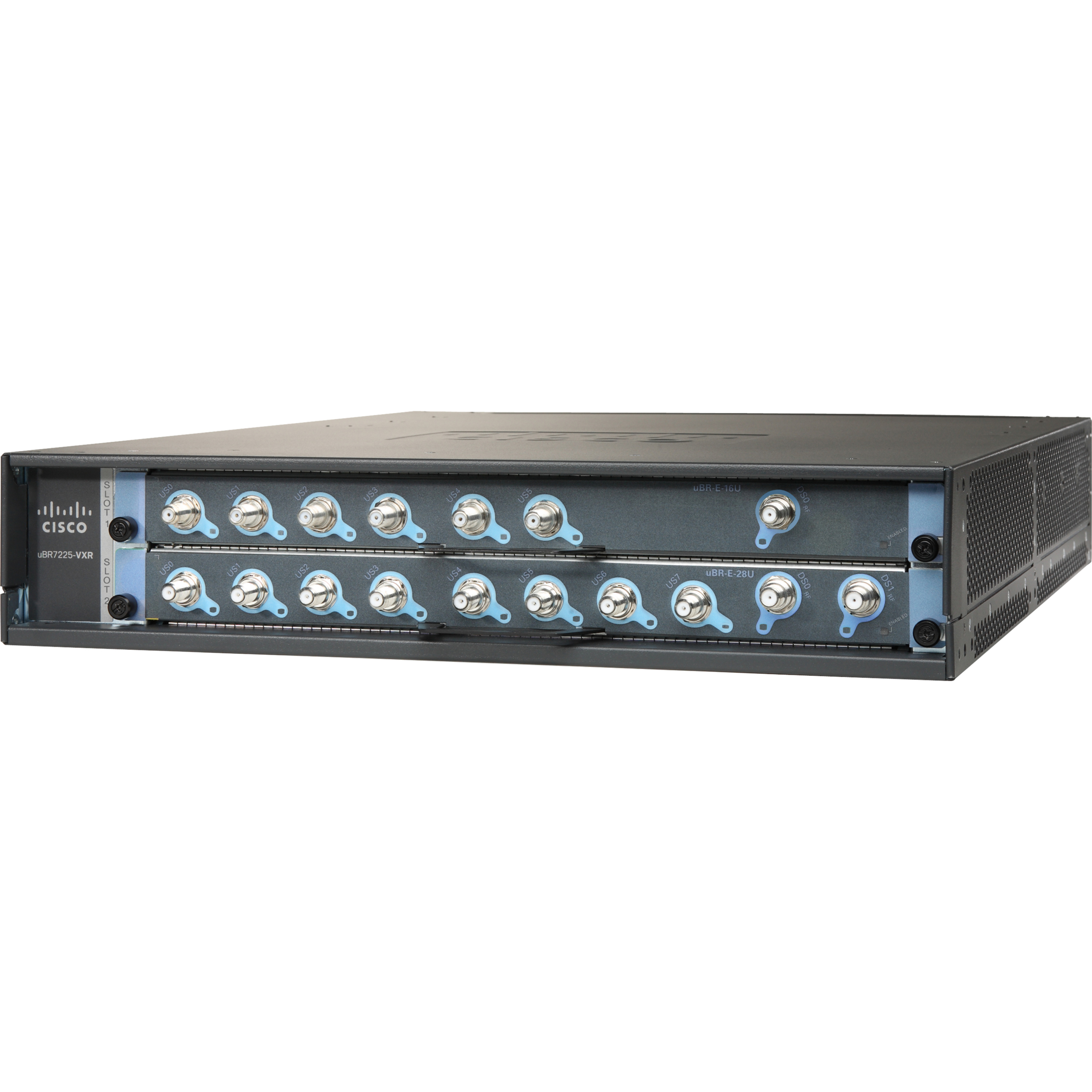 Cisco uBR7225VXR Router Chassis - 3 - 2U - Rack-mountable, Desktop