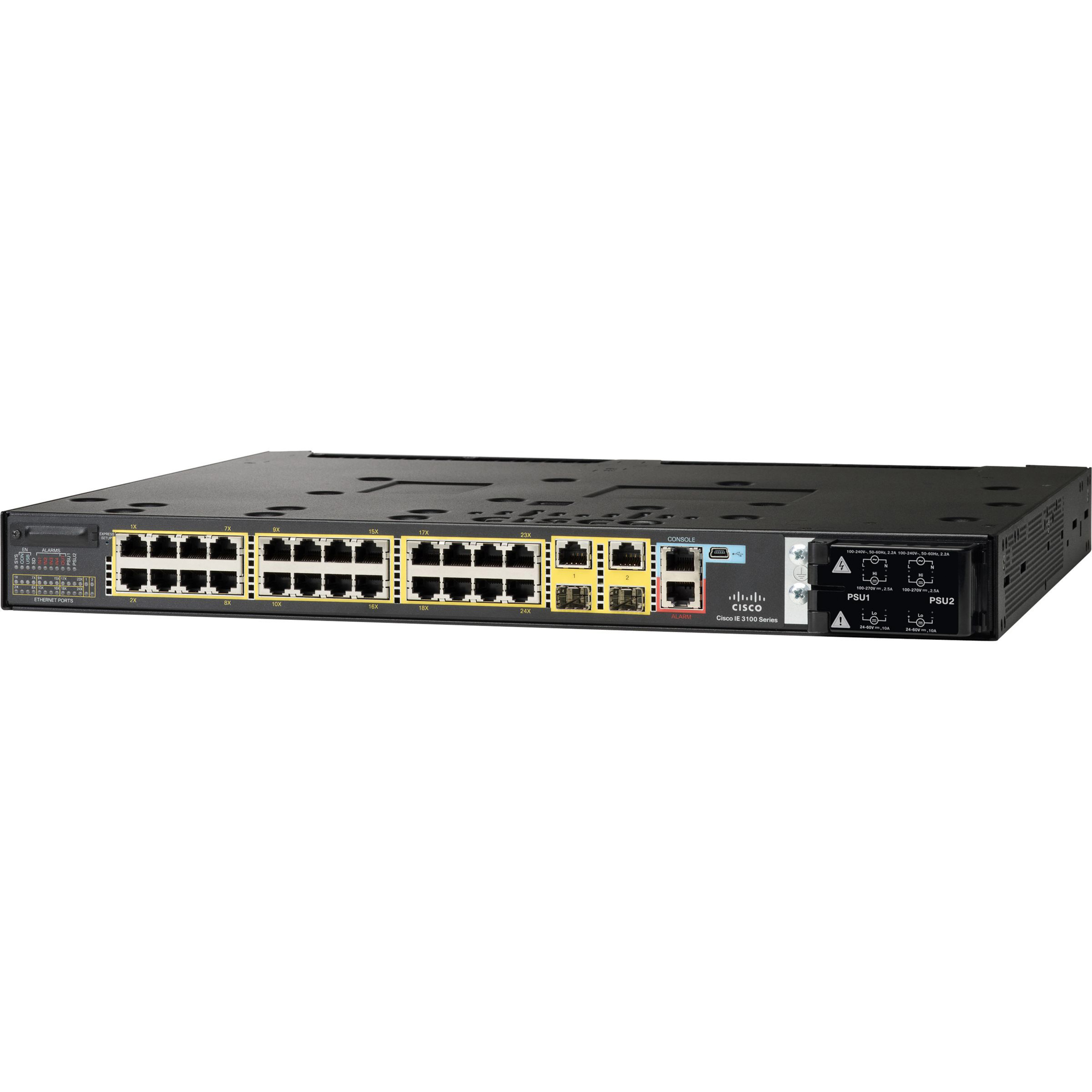 Cisco CGS-2520-24TC Layer 3 Switch - 24 Ports - Manageable - Gigabit Ethernet, Fast Ethernet - 10/100/1000Base-T, 10/100Base-TX - 3 Layer Supported - 2 SFP Slots - 1U - Rack-mountable, Wall Mountable 
