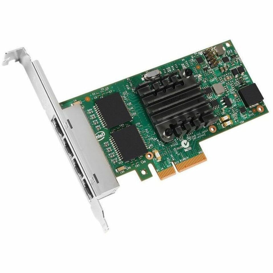 Cisco Intel I350 Quad Port 1Gb Adapter - PCI Express - 4 Port(s) - 4 x Network (RJ-45) - Twisted Pair - Full-height, Low-profile - Half-length - 10/100/1000Base-T - Plug-in Card