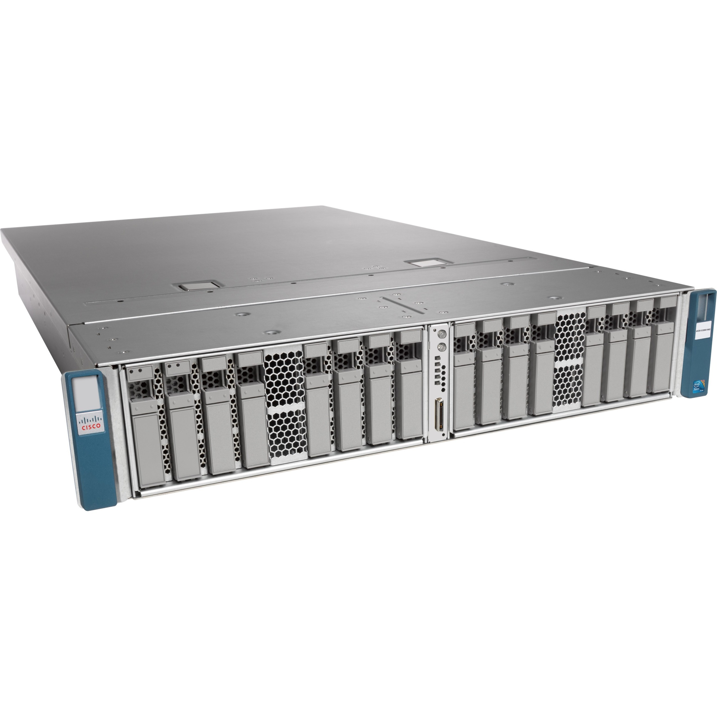Cisco C260 M2 2U Rack Server - 2 Xeon E7-2870 2.40 GHz - 128 GB RAM - 2 Processor Support - 512 GB RAM Support - DDR3 SDRAM Up to 8 MB Graphic Card - Gigabit Ethernet, Fast Ethernet - 2 x 1200 W