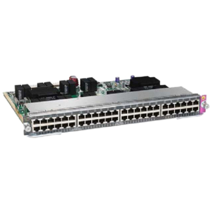 Cisco WS-X4748-UPOE+E Service Module - 48 x RJ-45 10/100/1000Base-T UPoE LAN