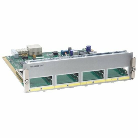 Cisco 4-Port Wire Speed 10GE Card - 4 x 10GBase-X - 4 x Expansion Slots