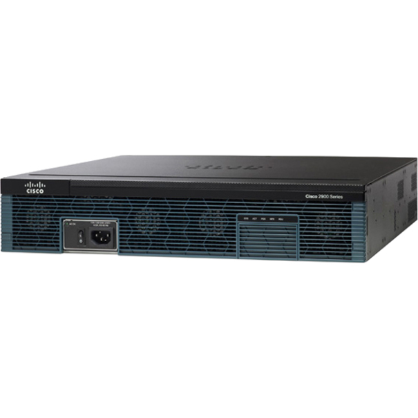 Cisco 2951 Integrated Service Router - 3 Ports - Management Port - 11 - 512 MB - Gigabit Ethernet - 2U - Rack-mountable - 90 Day