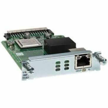 Cisco VWIC3-1MFT-T1/E1 Multiflex Trunk Voice/WAN Interface Card - For Voice, Wide Area Network - 1 x T1/E1 WANT1, E1