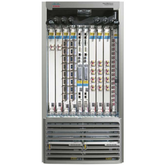 Cisco CRS 8-Slot Single-Shelf System Enhanced - 8 - 10 Gigabit Ethernet - 1 Year