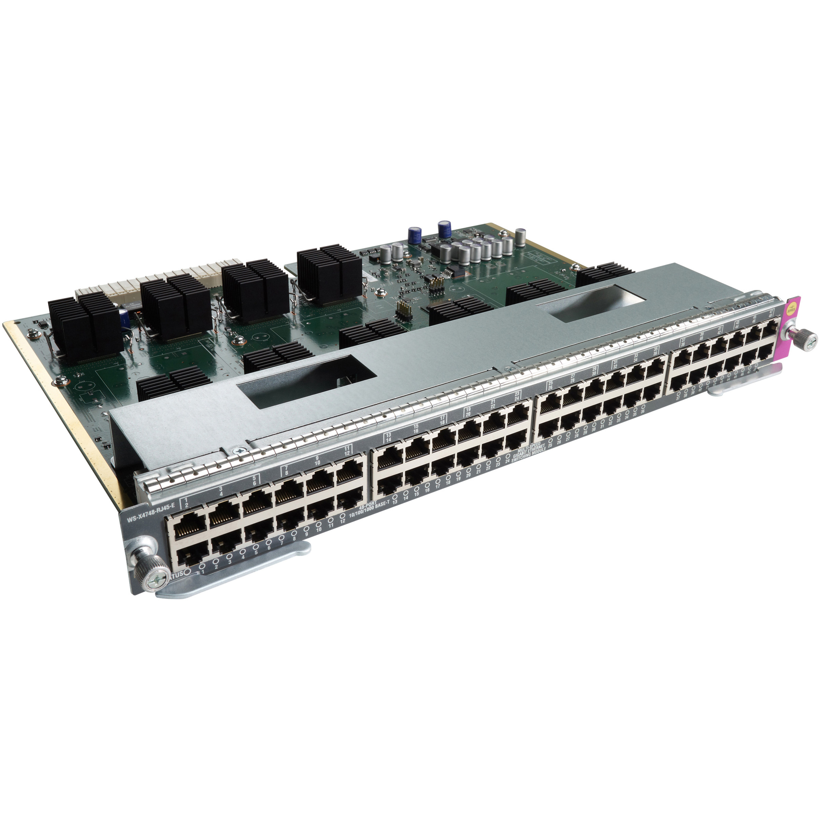 Cisco WS-X4748-RJ45-E Switching Module - 48 x RJ-45 10/100/1000Base-T LAN100