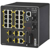 Cisco IE-2000-16TC-G-X Ethernet Switch - 20 Ports - Manageable - Fast Ethernet, Gigabit Ethernet - 10/100Base-TX, 10/100/1000Base-T - 2 Layer Supported - 4 SFP Slots - Twisted Pair - Desktop, Rail-mou