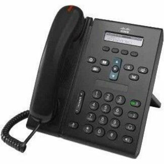 Cisco Unified 6921 IP Phone - Refurbished - Corded - Corded - Wall Mountable - Charcoal - 2 x Total Line - VoIP - 2 x Network (RJ-45) - PoE Ports
