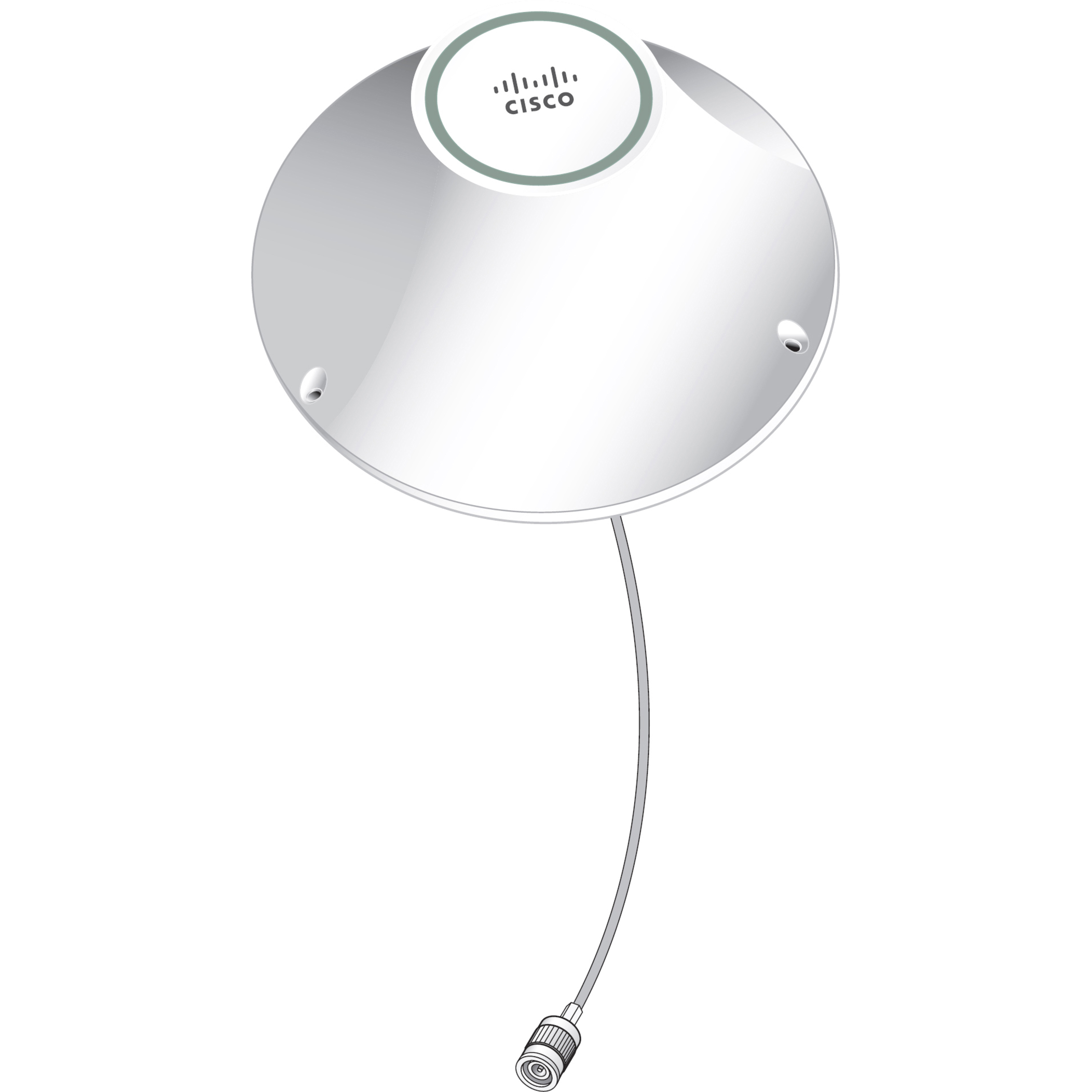 Cisco Multiband Indoor 4G Volcano Antenna - 698 MHz to 960 MHz, 1575 MHz, 1710 MHz to 2700 MHz - 3 dBi - Wireless Data Network, IndoorCeiling Mount - Omni-directional