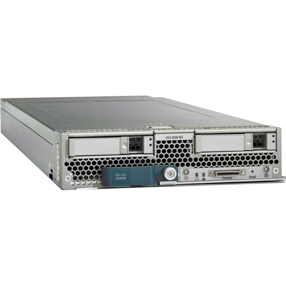 Cisco B200 M3 Blade Server - 2 Xeon E5-2680 2.70 GHz - 96 GB RAM - Serial ATA/600, 3Gb/s SAS Controller - Intel C600 Chip - 2 Processor Support - 384 GB RAM Support - DDR3 SDRAM - 0, 1 RAID Levels - 1