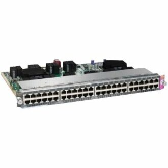 Cisco Catalyst 4500E Series 48-Port 802.3af PoE and 802.3at PoEP 10/100/1000 - For Data Networking - 48 x RJ-45 10/100/1000Base-T PoE+ LAN