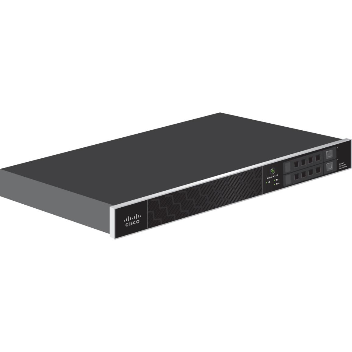 Cisco SMA M170 Security Management Appliance with Software - Security Management - 2 Port - 10/100/1000Base-T - Gigabit Ethernet - 2 x RJ-45 - 1U - Rack-mountable