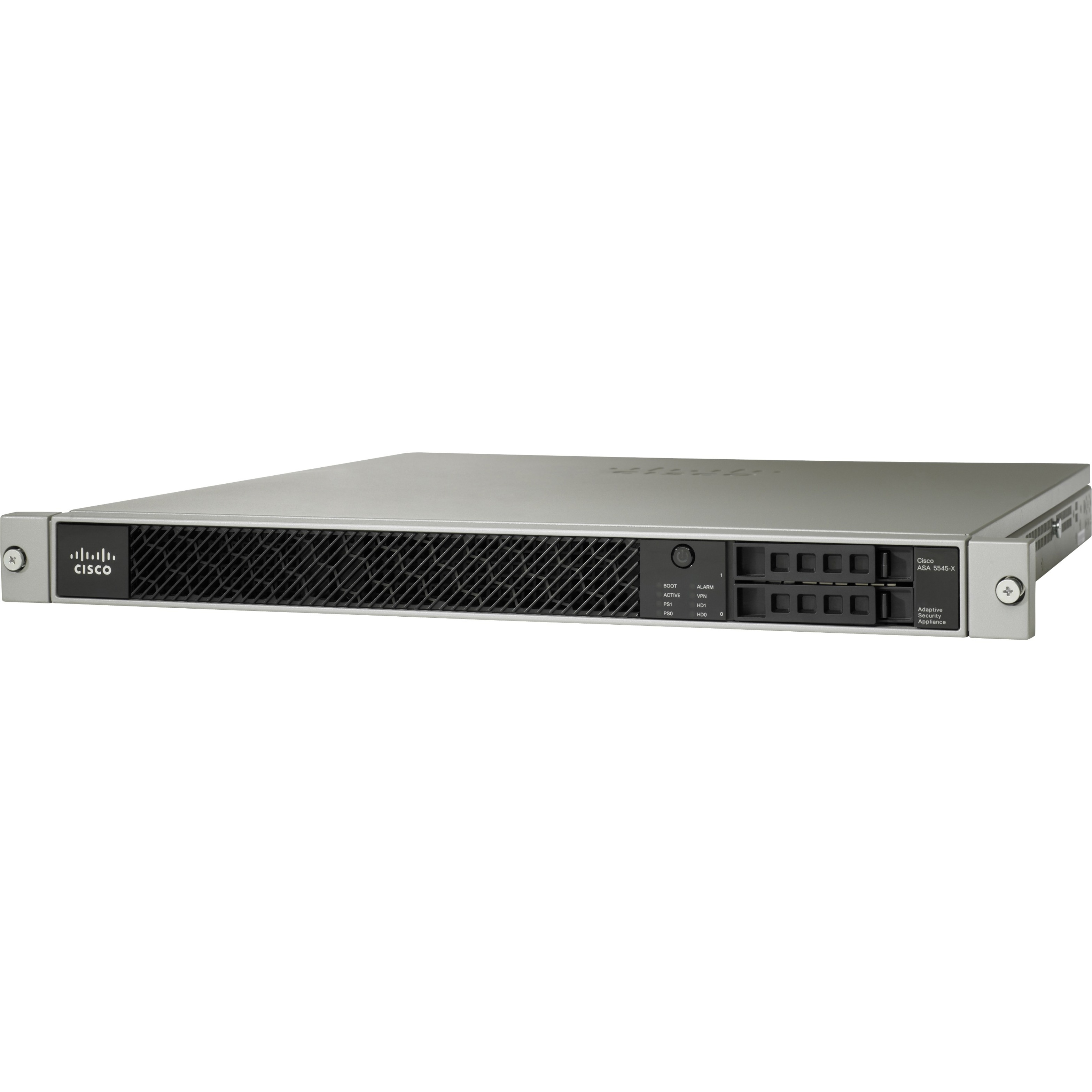 Cisco ASA 5545-X w/1000 AnyConnect Premium and Mobile - 8 Port - 10/100/1000Base-T - Gigabit Ethernet - 3DES, AES - 8 x RJ-45 - 1 Total Expansion Slots - 1U - Rack-mountable
