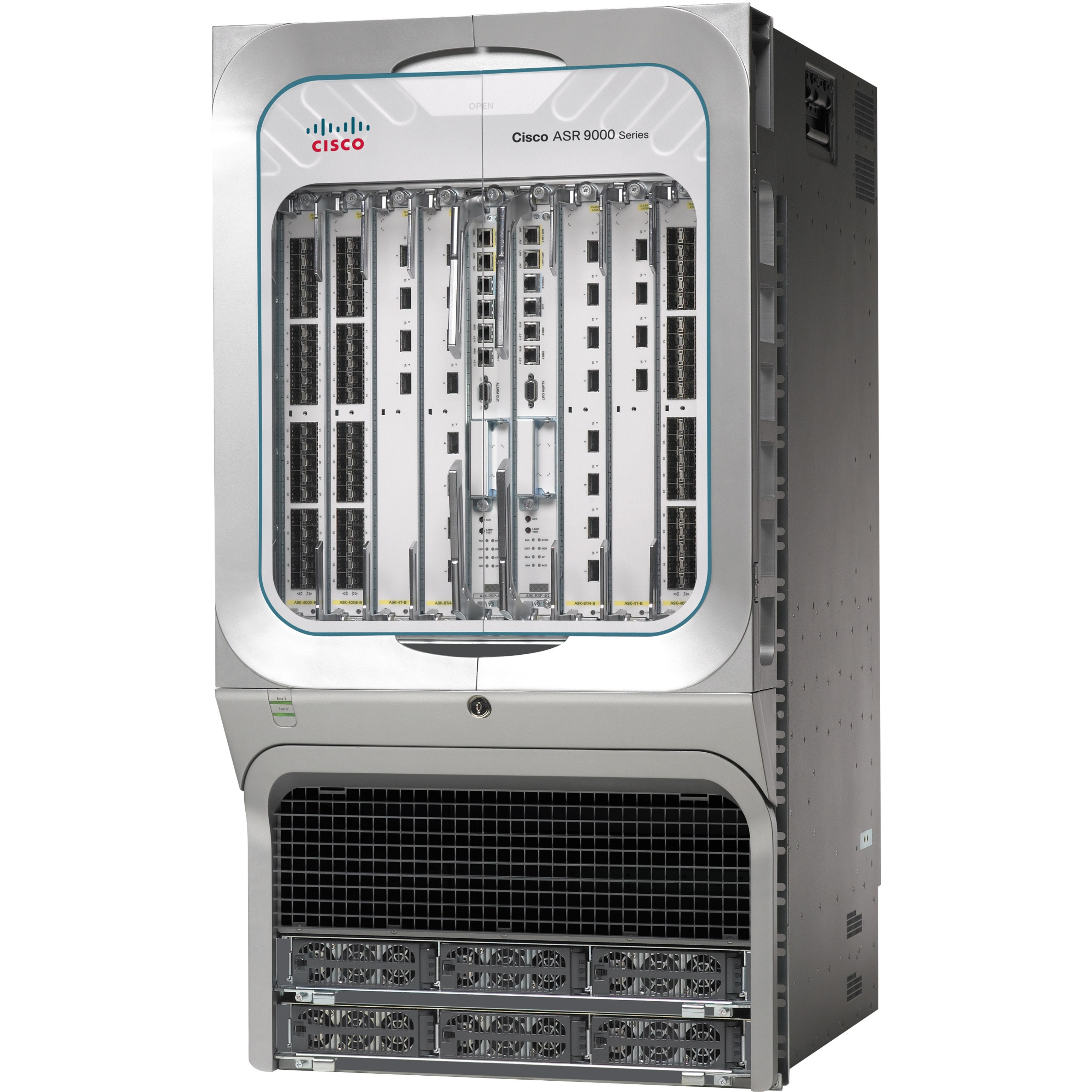 Cisco ASR 9010 AC Chassis with PEM Version 2 Spare - 10 - Rack-mountable - 1 Year