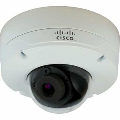 Cisco Network Camera - Color, Monochrome - H.264, MJPEG - 1920 x 1080 - 3 mm Zoom Lens - 3x Optical - 30 fps - CMOS - Fast Ethernet