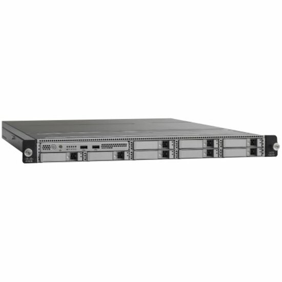 Cisco Barebone System - 1U Rack-mountable - Socket B2 LGA-1356 - 2 x Processor Support - Intel C600 Chip - 384 GB DDR3 SDRAM DDR3-1600/PC3-12800 Maximum RAM Support - 12 Total Memory Slots - Serial AT