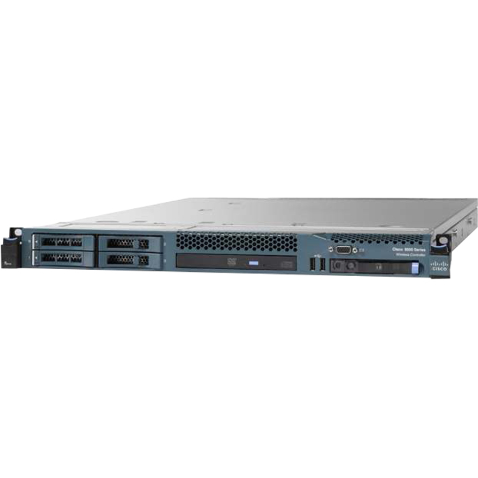 Cisco 8510 Wireless LAN Controller - 1 x Network (RJ-45) - 10 Gigabit Ethernet, Ethernet, Fast Ethernet, Gigabit Ethernet - Desktop, Rack-mountable