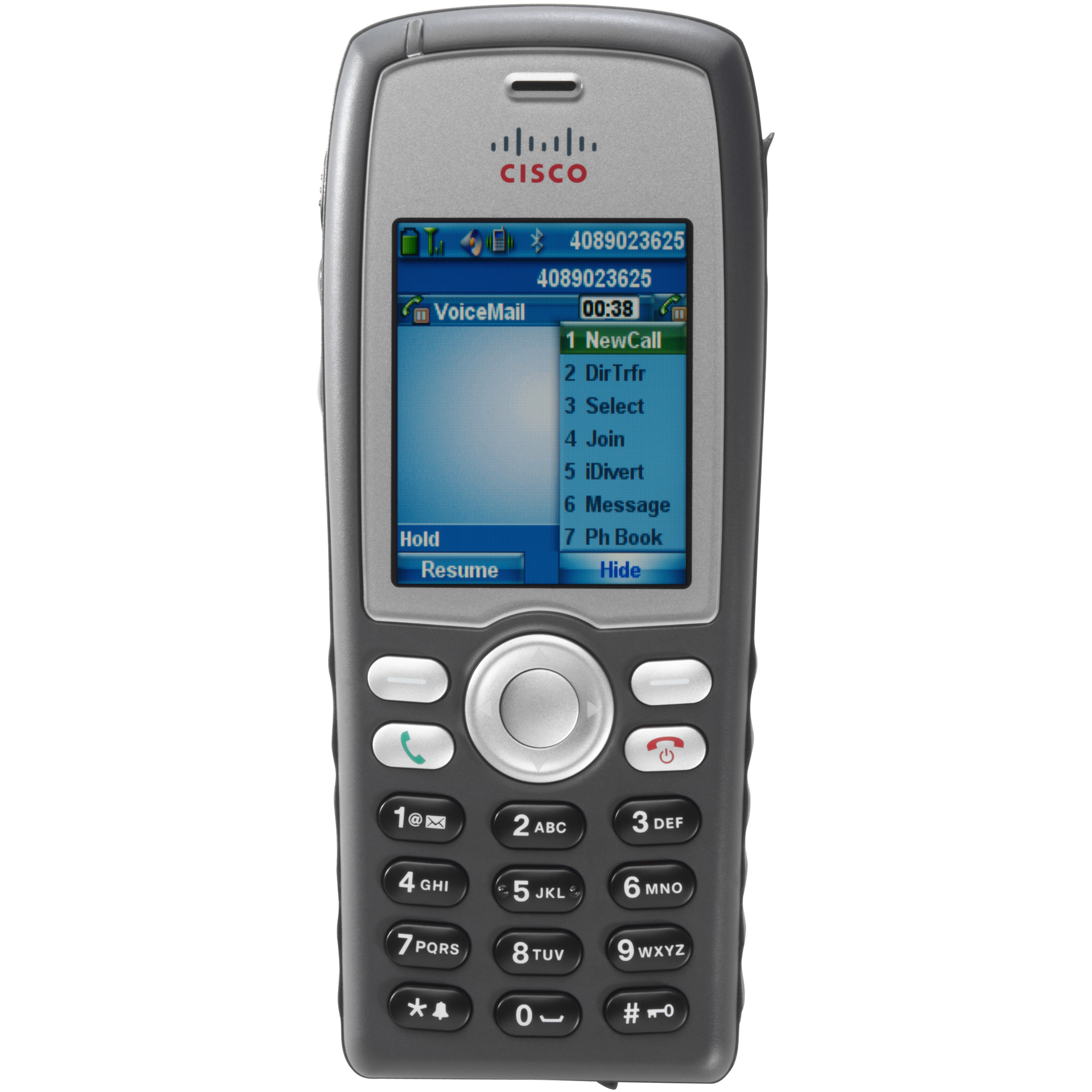 Cisco Unified 7925G IP Phone - Corded/Cordless - Wi-Fi - 1 x Total Line - VoIP - 2" - IEEE 802.11a/b/g