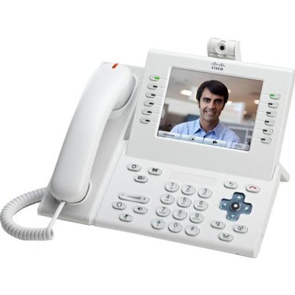Cisco Unified 9971 IP Phone - Remanufactured - Wi-Fi - Desktop - Charcoal - VoIP - IEEE 802.11a/b/g - 3 x Unified Communications Manager - 2 x Network (RJ-45) - PoE Ports
