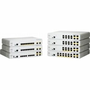 Cisco Catalyst 2960C-12PC-L Ethernet Switch - 12 Ports - Manageable - Fast Ethernet, Gigabit Ethernet - 10/100Base-TX, 10/100/1000Base-T - Refurbished - 2 Layer Supported - 2 SFP Slots - Twisted Pair 