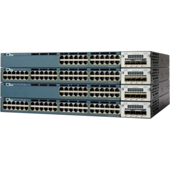 Cisco Catalyst 3560X-24U Ethernet Switch - 24 Ports - Manageable - 10/100/1000Base-T - 2 Layer Supported - PoE Ports - 1U - Rack-mountable - Lifetime Limited Warranty