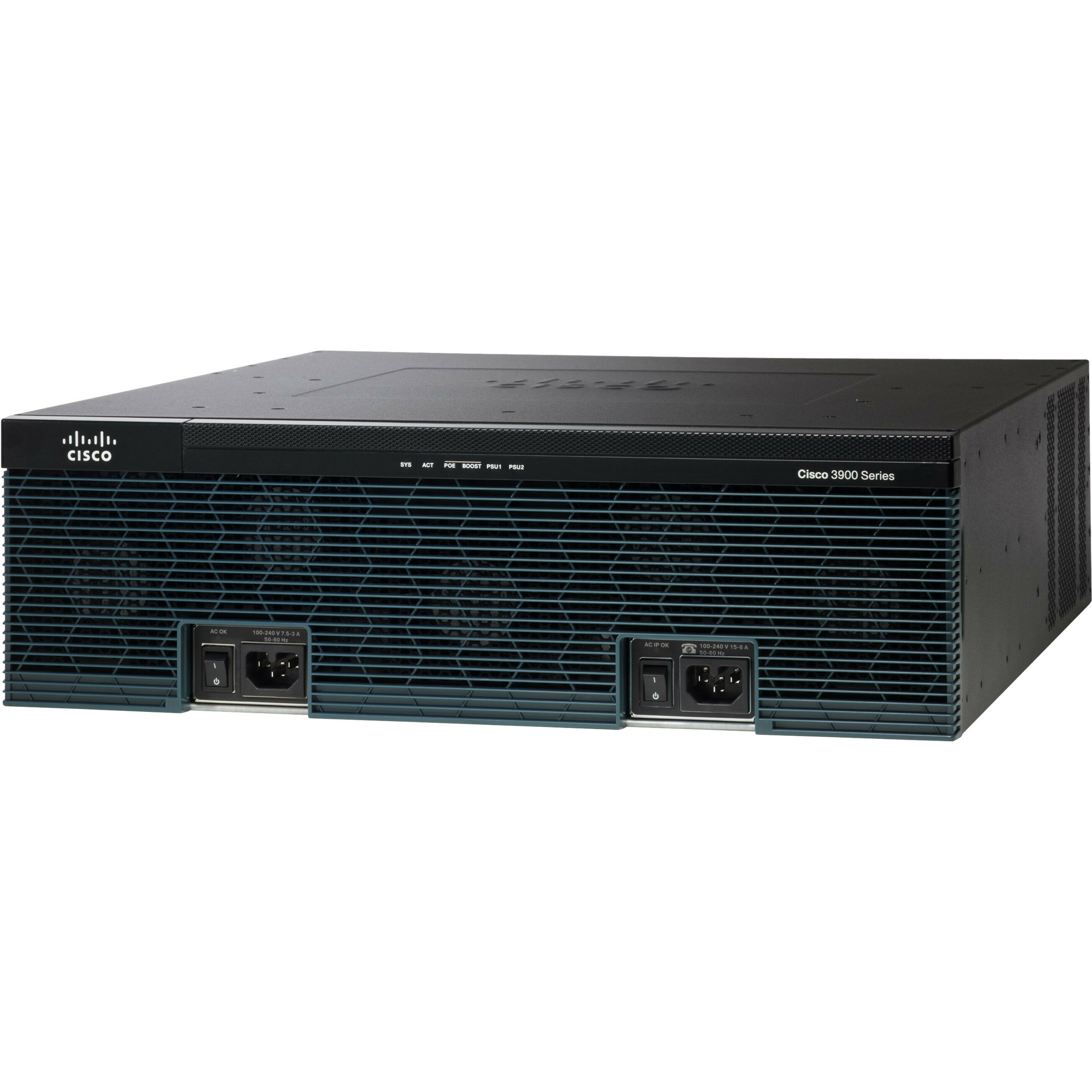 Cisco 3925 UC Sec Bun PVDM3-64,UC + SEC Lic PAK Refurbished - Refurbished - 3 Ports - 3 RJ-45 Port(s) - Management Port - 13 - 1 GB - Gigabit Ethernet - 3U - Rack-mountable - 90 Day