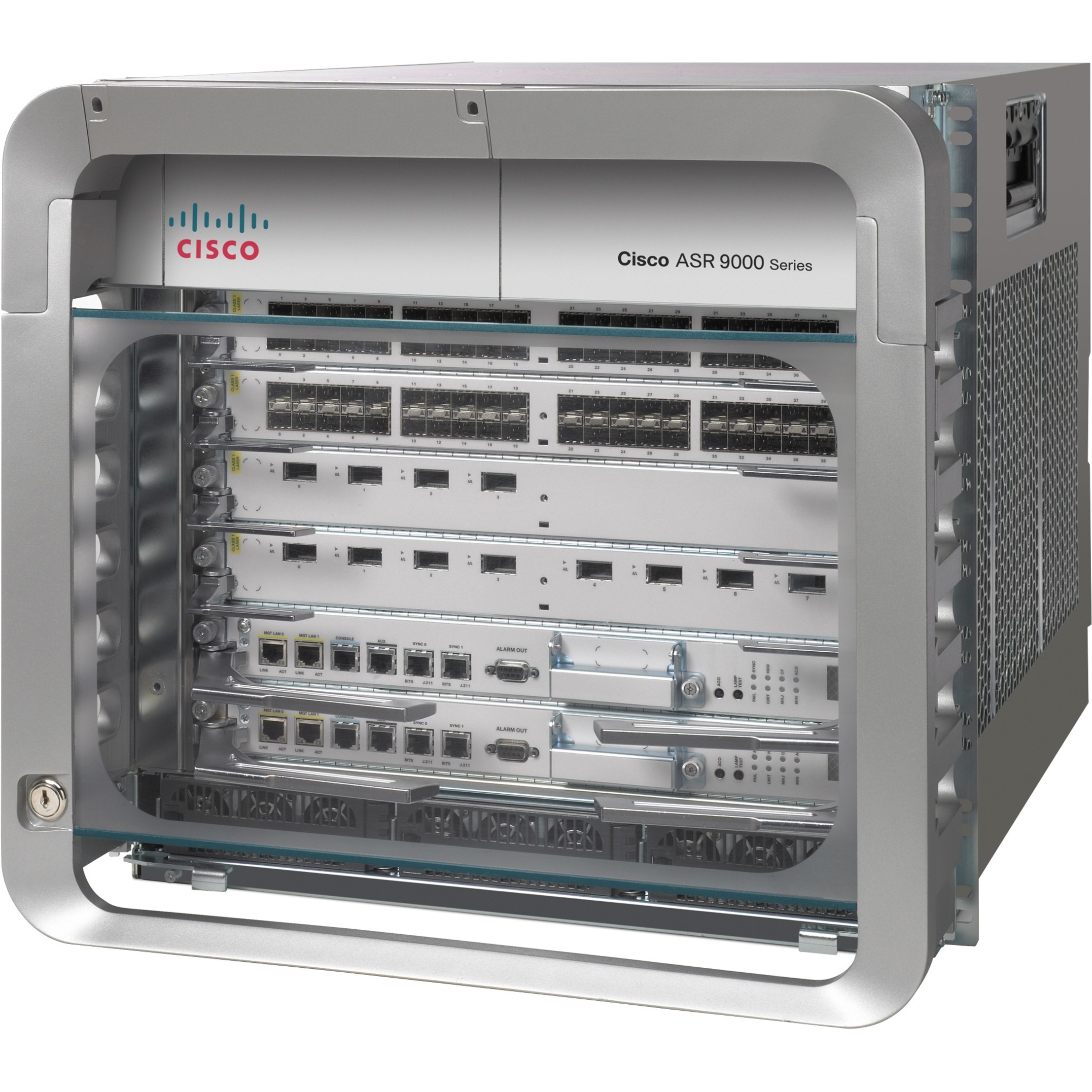 Cisco ASR 9006 Router - 4 Line Card Slots - 10U - Rack-mountable, Cabinet Mount