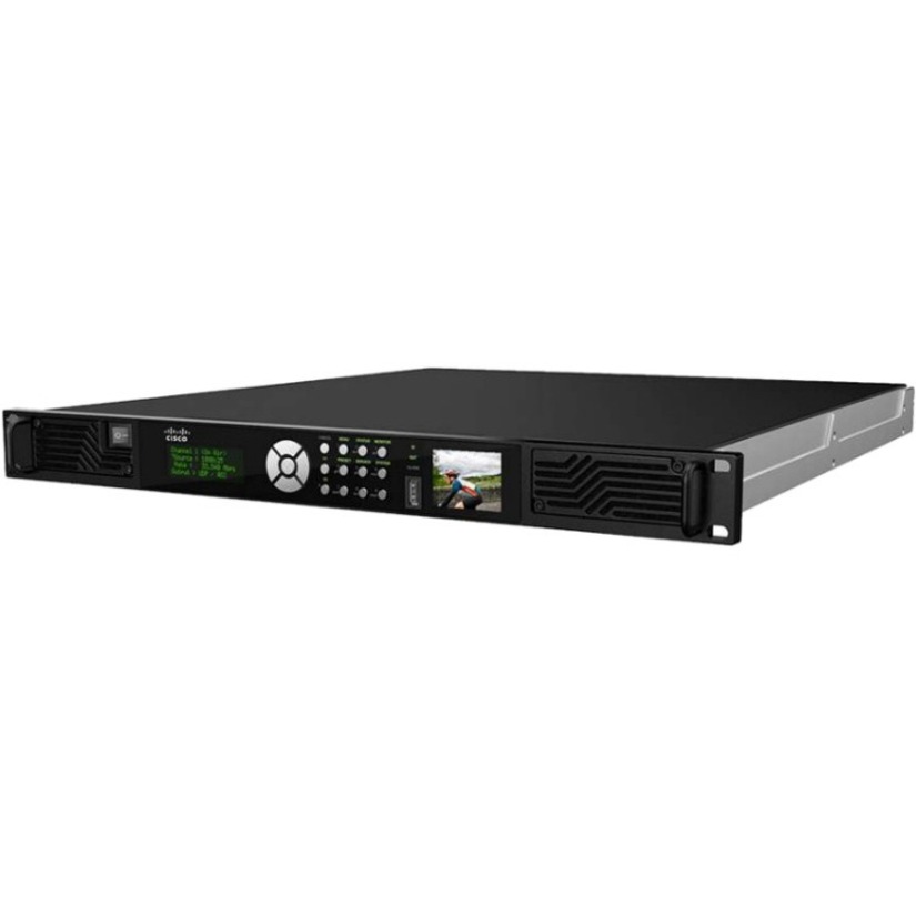 Cisco D9096 Dual-channel 8-Bit 4:2:2 AVC Encoder with 4 Audio Support - Functions: Video Encoding, Audio Encoder, Video Processing, Video Compression, Audio Compression - 1920 x 1080 - SDI - Network (
