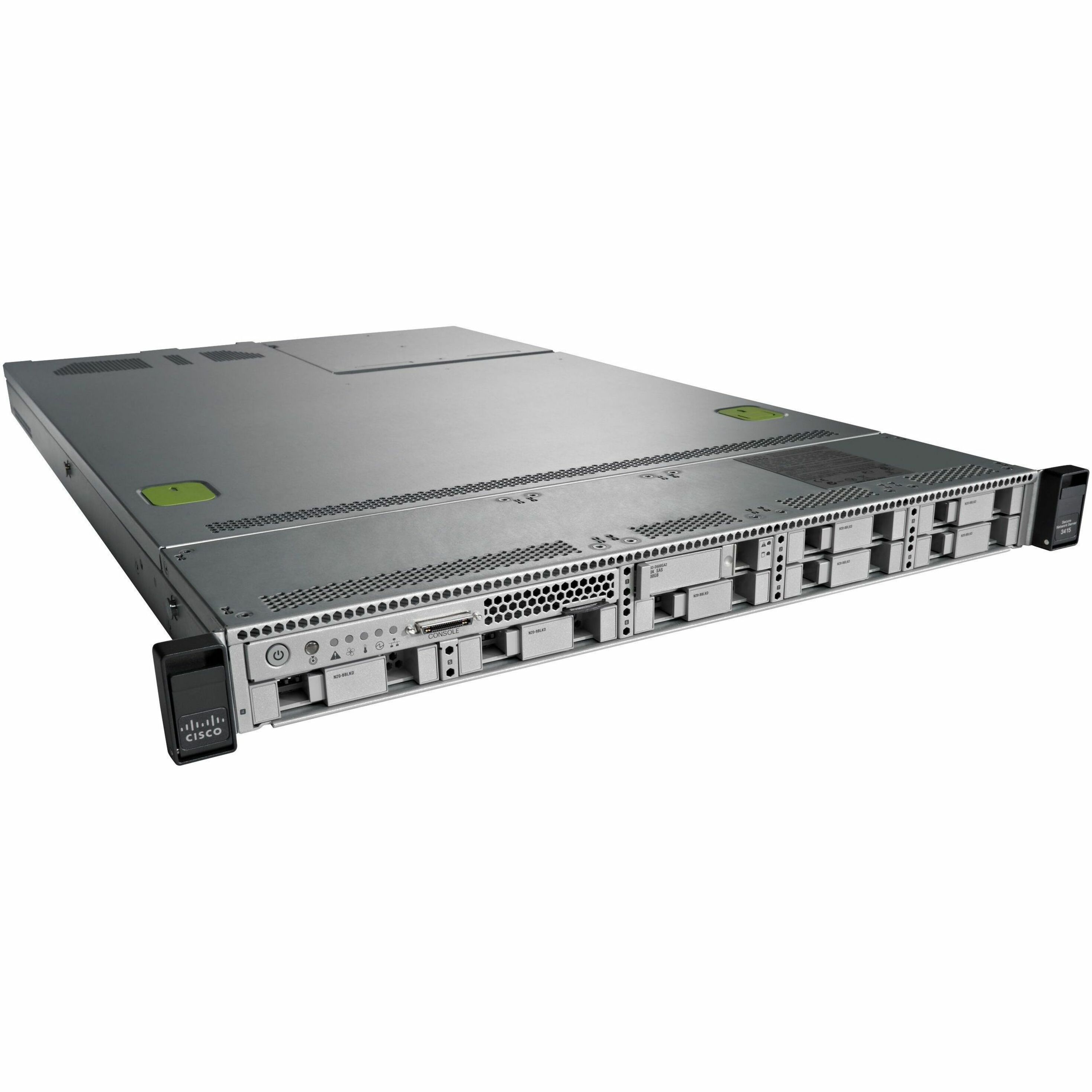 Cisco SNS-3415 1U Rack Server - 1 Xeon E5-2609 2.40 GHz - 16 GB RAM - 600 GB HDD - (1 x 600GB) HDD Configuration - Serial ATA/600, 6Gb/s SAS Controller - Intel C600 Chip - 2 Processor Support - 256 GB