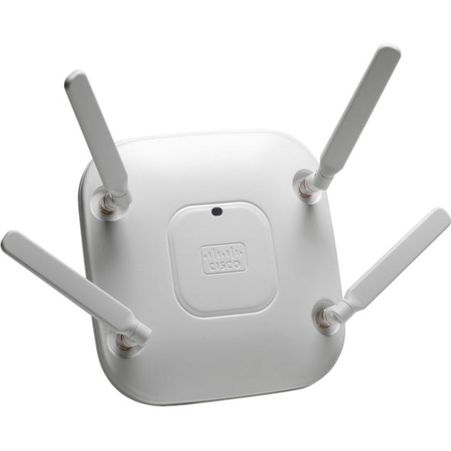 Cisco Aironet 2602I IEEE 802.11n 450 Mbit/s Wireless Access Point - 1 x Network (RJ-45) - Ethernet, Fast Ethernet, Gigabit Ethernet - Ceiling Mountable - 10