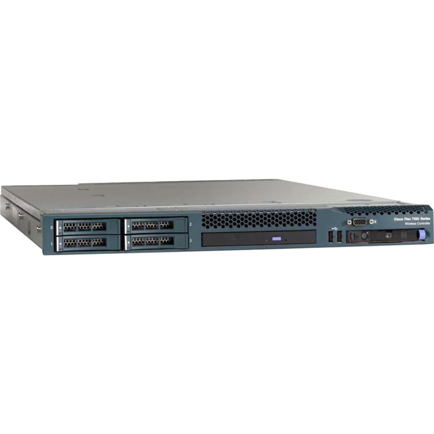 Cisco Flex 7510 Wireless LAN Controller - 10 Gigabit Ethernet, Ethernet, Fast Ethernet, Gigabit Ethernet - Desktop