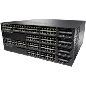 Cisco Catalyst 3650-48F Layer 3 Switch - 48 Ports - Manageable - 10/100/1000Base-T - 4 Layer Supported - 1U - Rack-mountable, Desktop