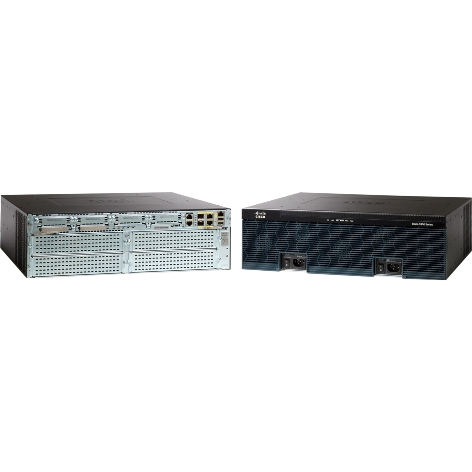 Cisco 3945 Router - Refurbished - 3 Ports - Management Port - 15 - 1 GB - Gigabit Ethernet - 3U - Rack-mountable, Desktop